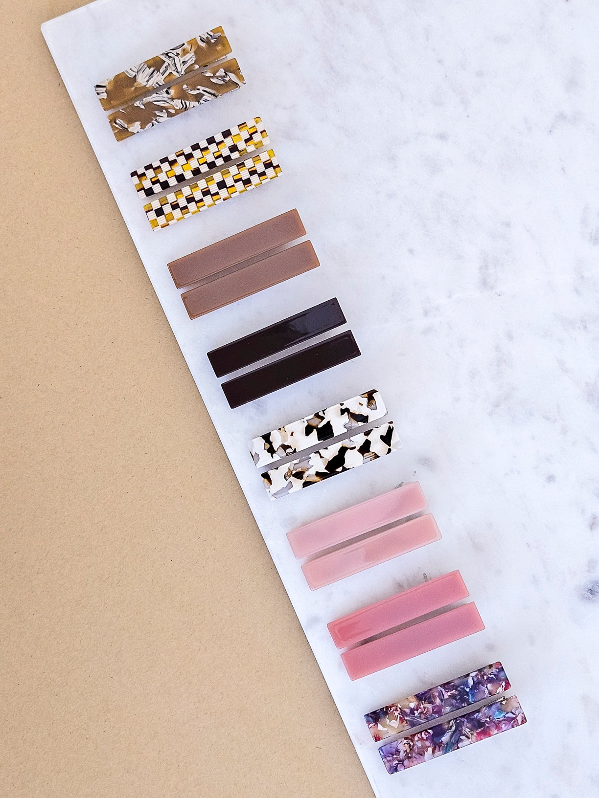 Emma Hair Clips - Gossamer