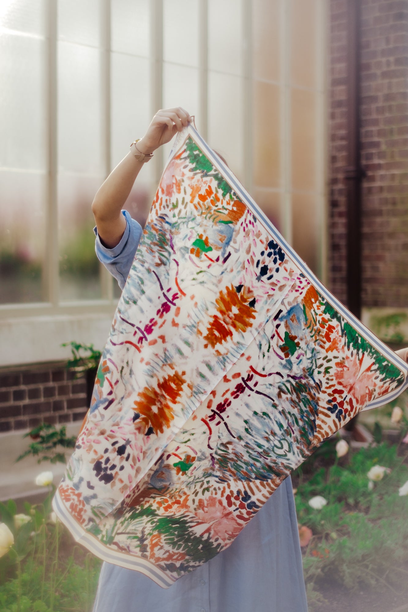 Elodie River Bank Limited Edition Silk Scarf - 89x89cm | S/S 2023-24 (NZ)