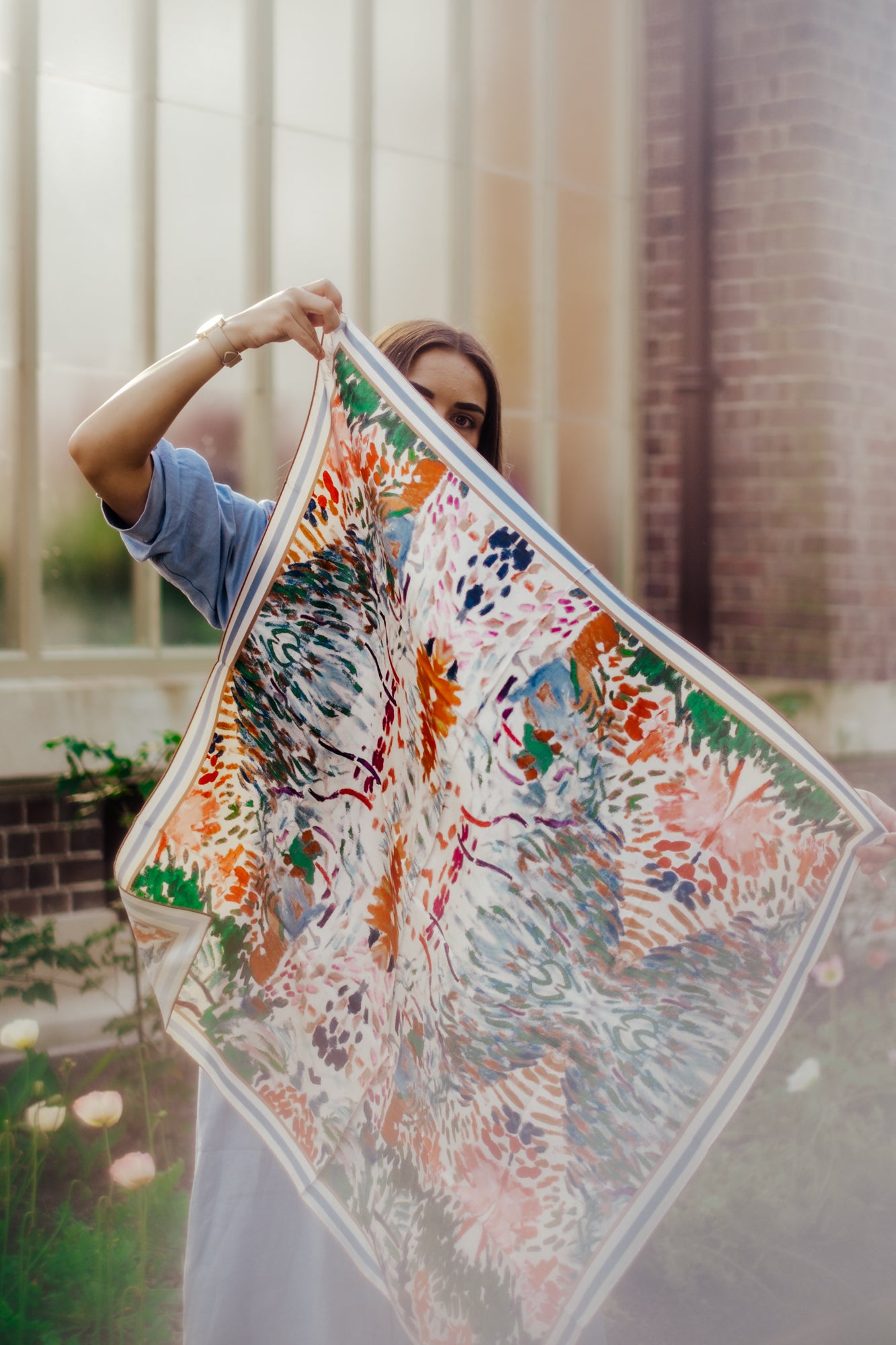 Elodie River Bank Limited Edition Silk Scarf - 89x89cm | S/S 2023-24 (NZ)