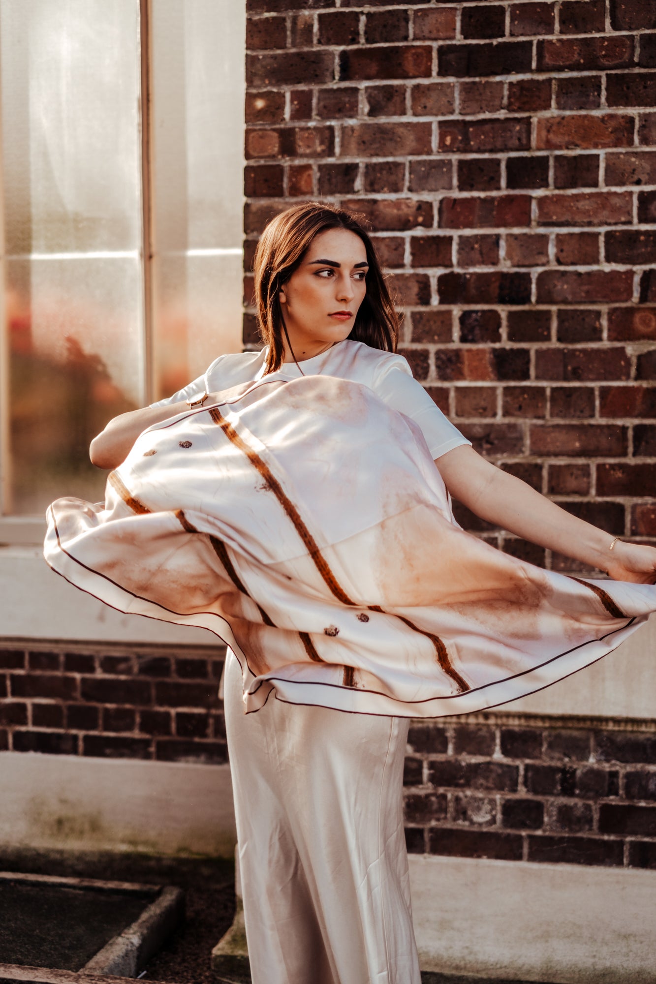 Phoebe Limited Edition Silk Scarf - 89x89cm | A/W 2023 Collection (NZ)