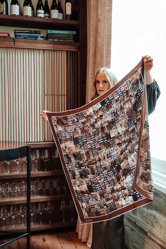 Ida Limited Edition Scarf - 89x89cm Silk Twill | A/W 2024 Collection (NZ)