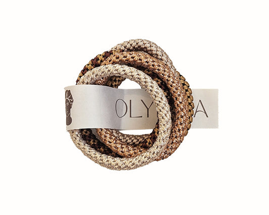 Alba Hair Ties - Natural Mix
