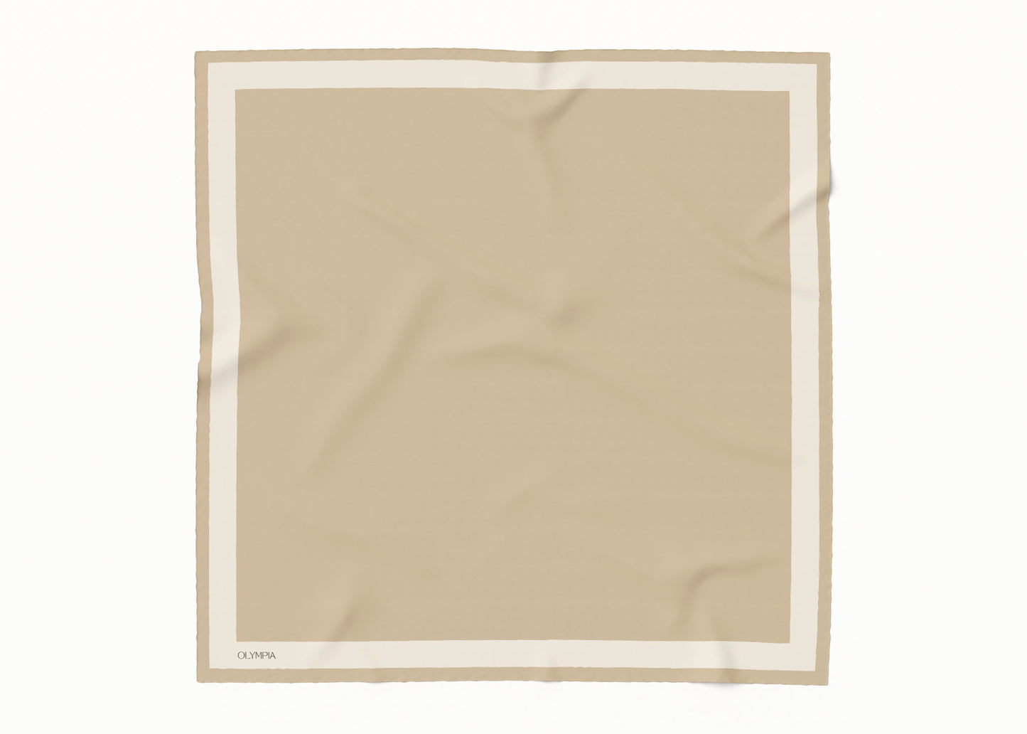 Dimity Dune Scarf - 89x89cm Silk Twill - Imperfect