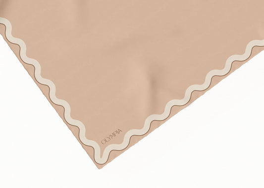 Sophie Peach Puff v2 Scarf - 89x89cm Silk Twill