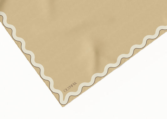 Sophie Raffia Scarf - 89x89cm Silk Twill - Imperfect