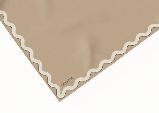 Sophie Oakwood Scarf - 89x89cm Silk Twill - Imperfect
