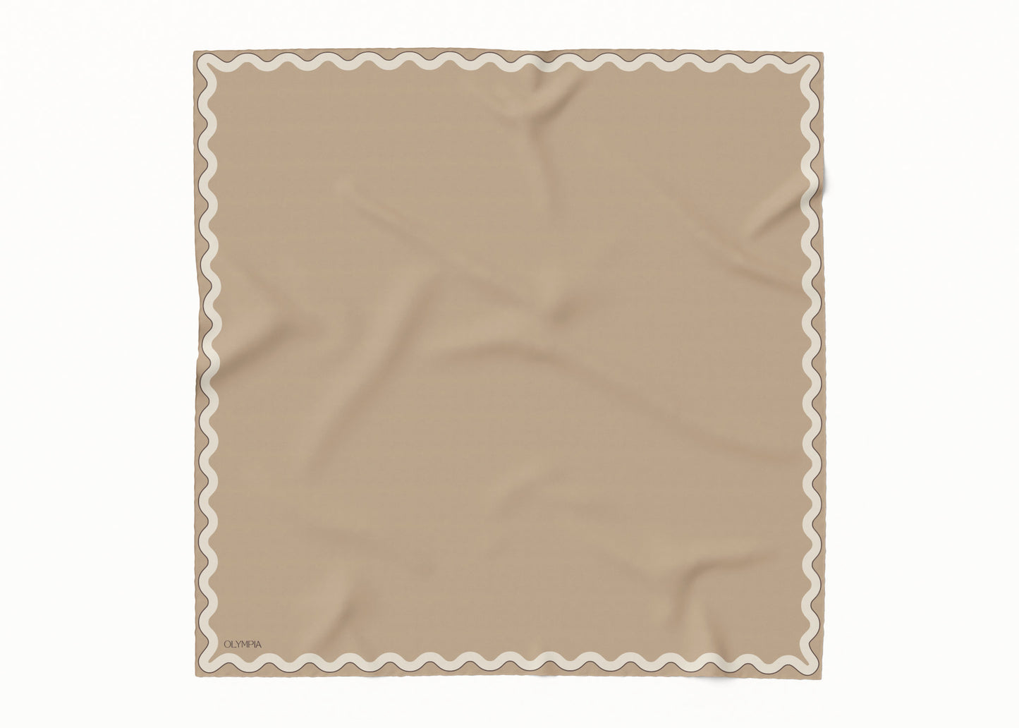 Sophie Oakwood Scarf - 89x89cm Silk Twill - Imperfect