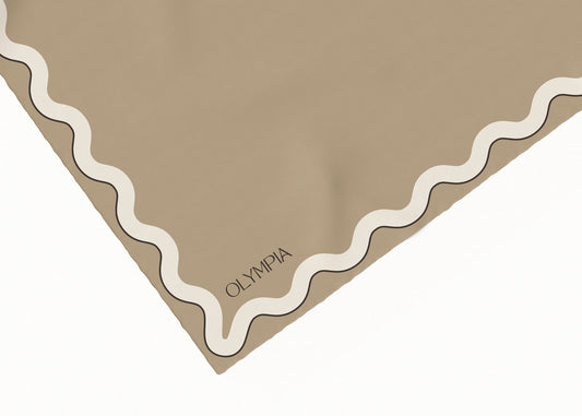 Sophie Travertine Scarf - 54x54cm Silk Cotton