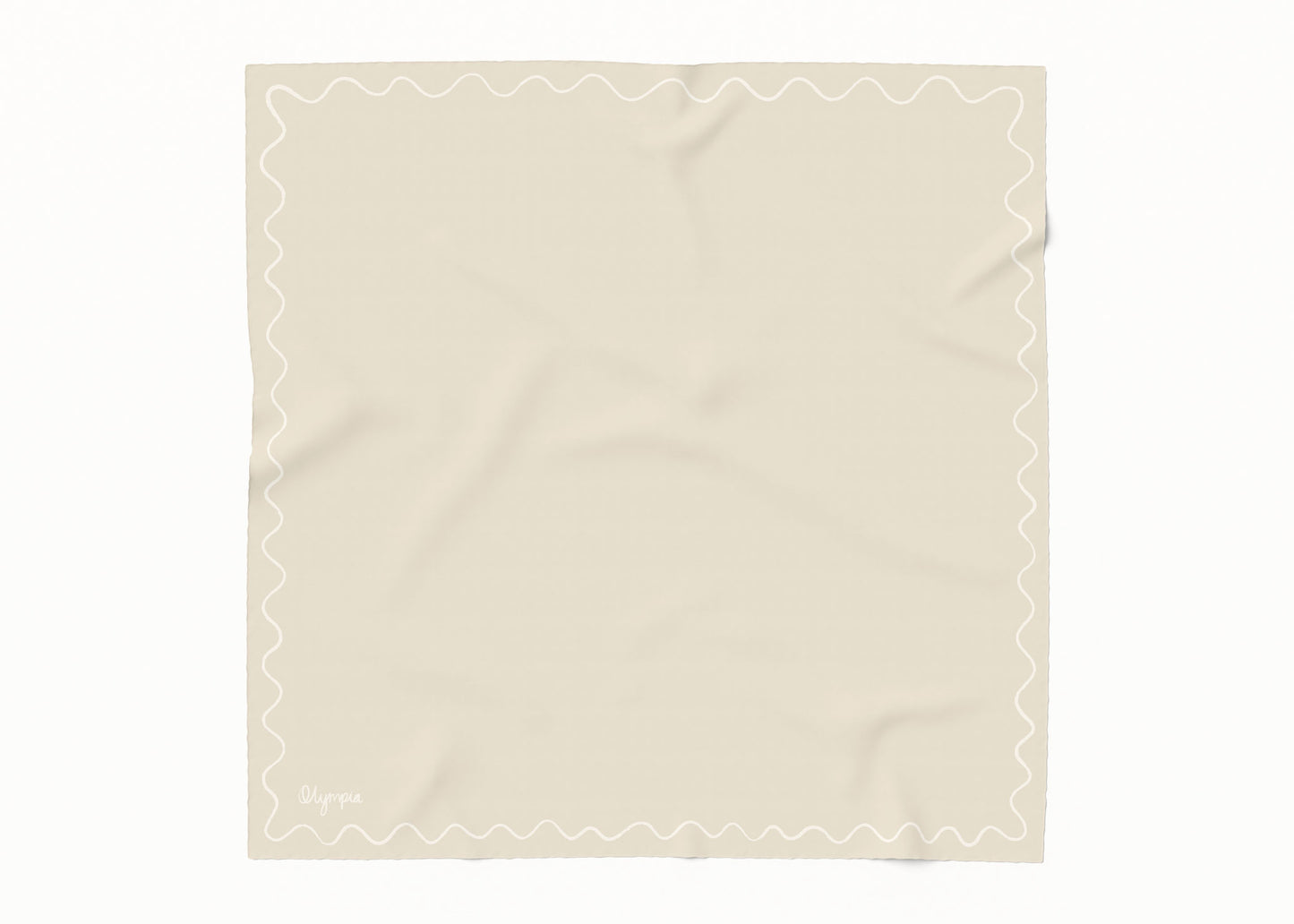 Emilia Soft Linen Scarf - 54x54cm Silk Cotton