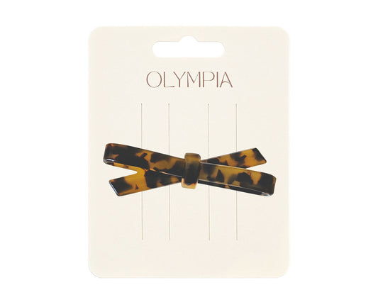 Bella Hair Clip - Amber/Black Tort - Imperfect