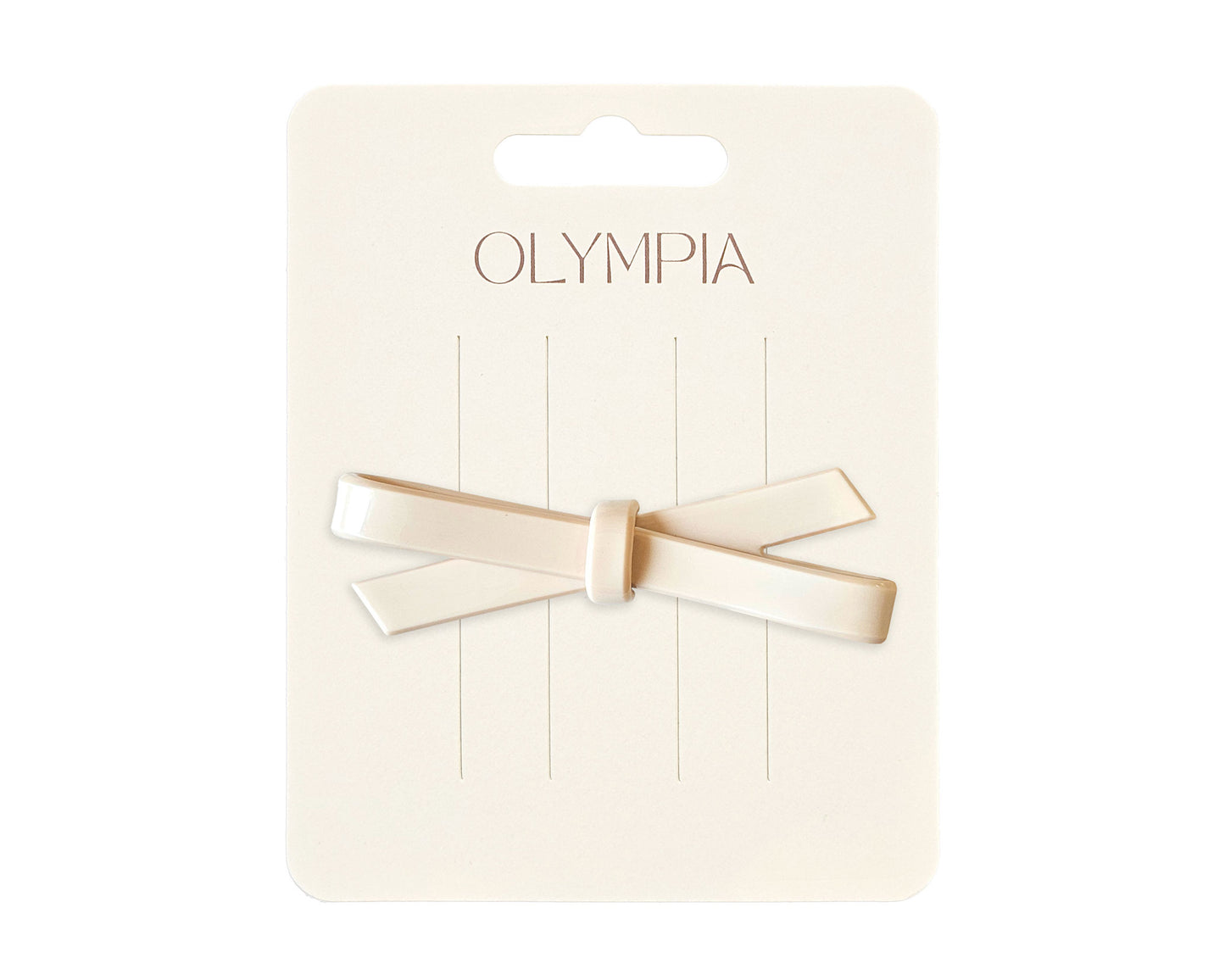 Bella Hair Clip - Cream - Imperfect