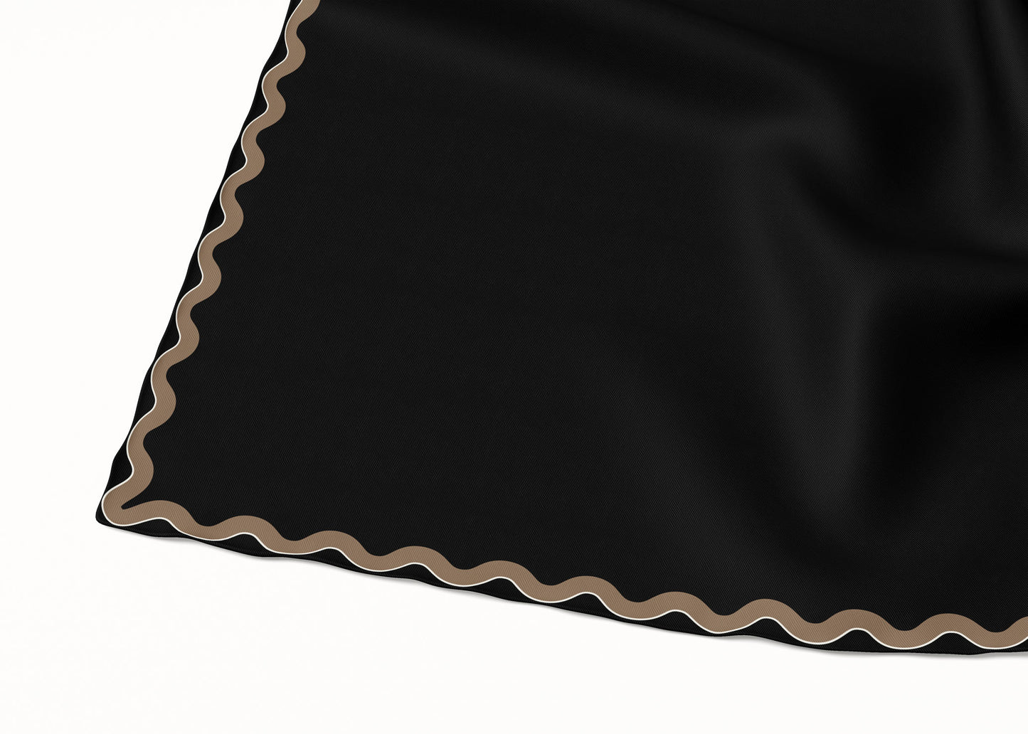 Sophie Ebony/Bronze Scarf - 89x89cm Silk Twill