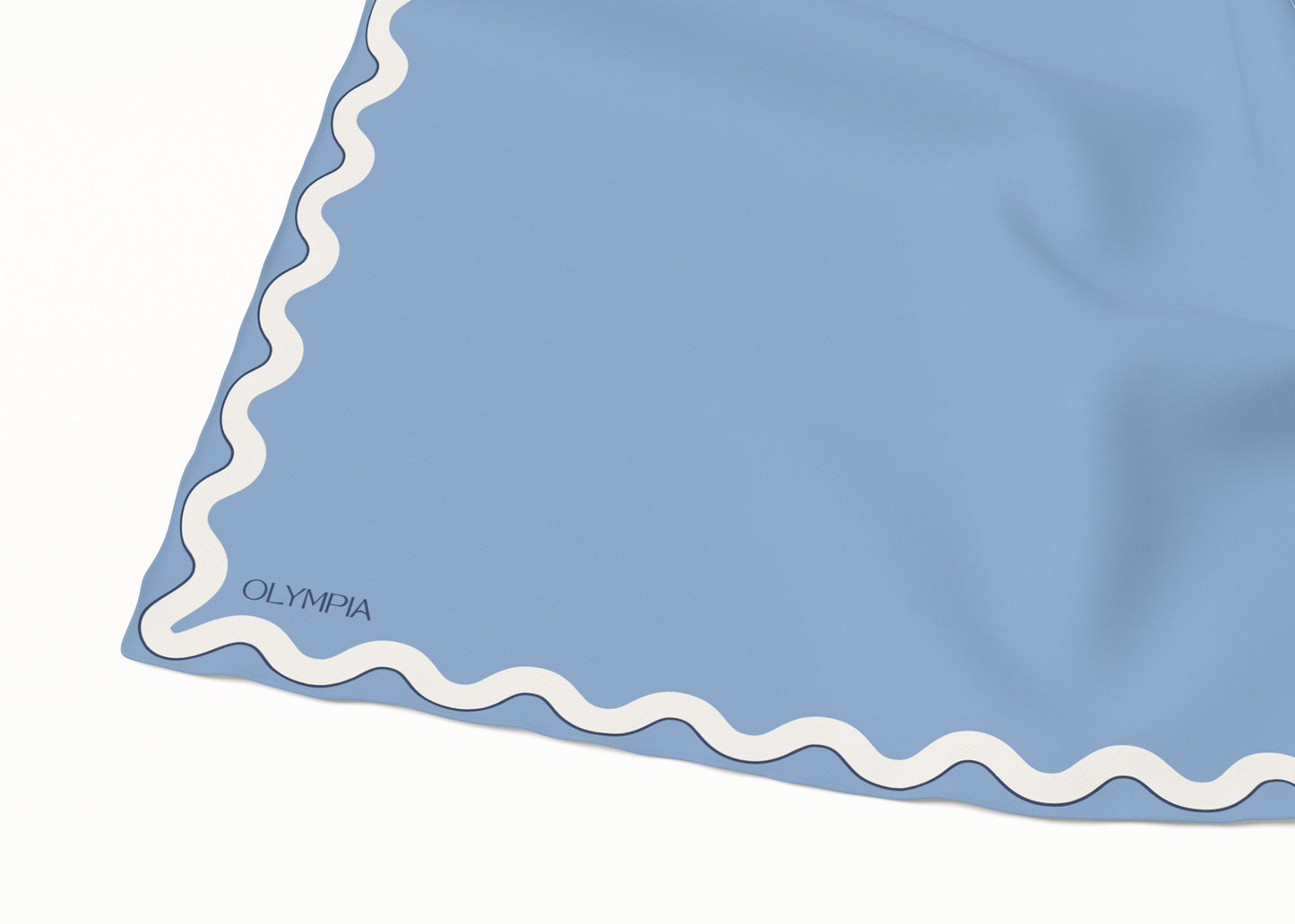 Sophie Hydrangea Silk Cotton Scarf - 64x64cm