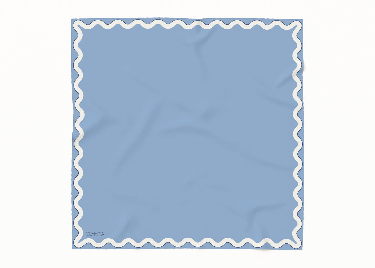 Sophie Hydrangea Silk Cotton Scarf - 64x64cm