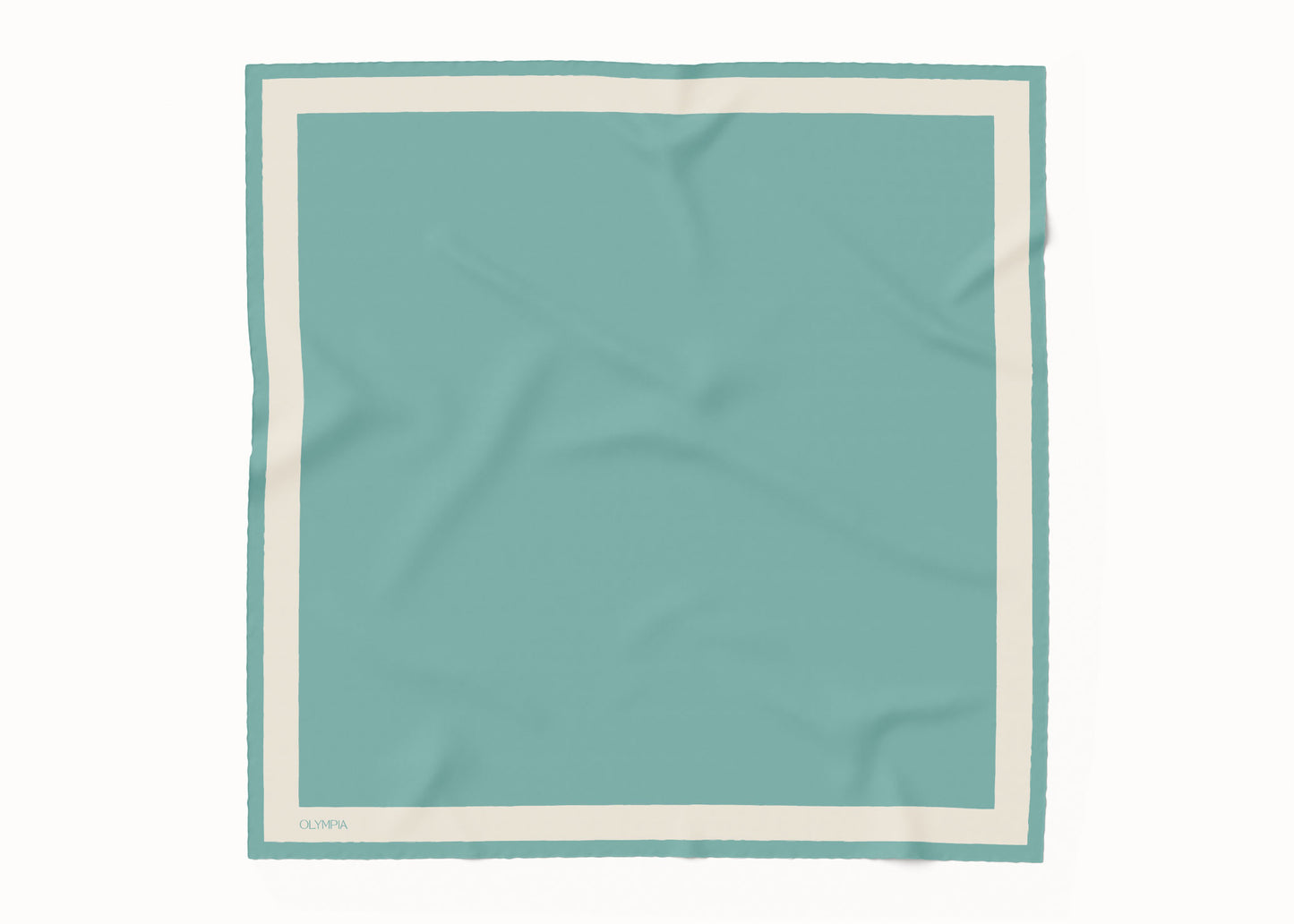 Dimity Lagoon v2 Silk Scarf - 89x89cm