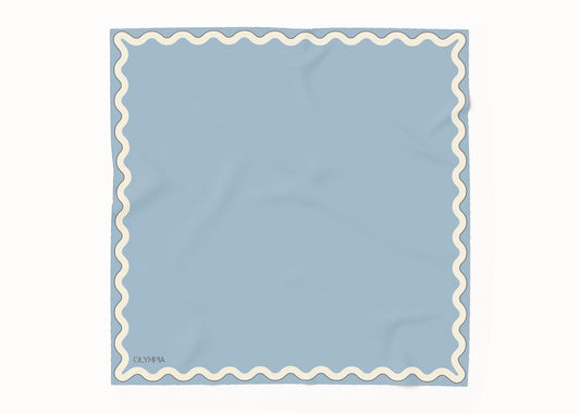Sophie Waterfall Scarf - 54x54cm Silk Cotton - Imperfect