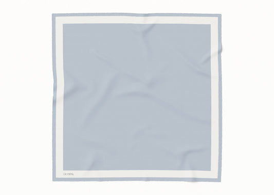Dimity Seashore Scarf - 89x89cm Silk Twill