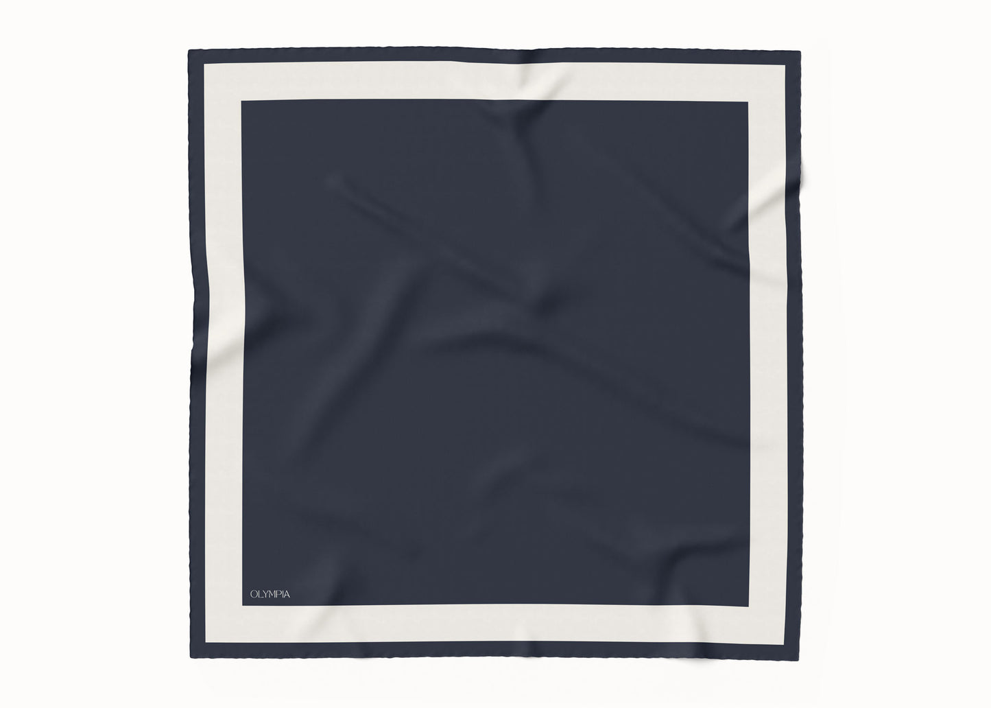 Imelda Galaxy/Coconut Milk Silk Scarf - 89x89cm
