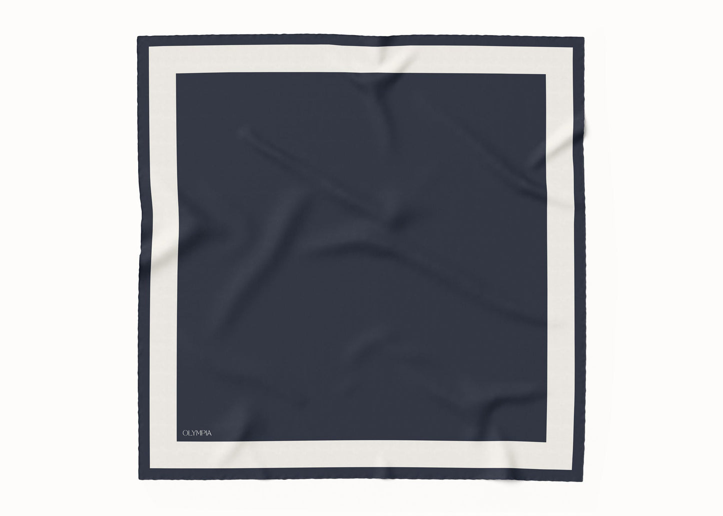 Imelda Galaxy/Coconut Milk Silk Scarf - 89x89cm - Imperfect