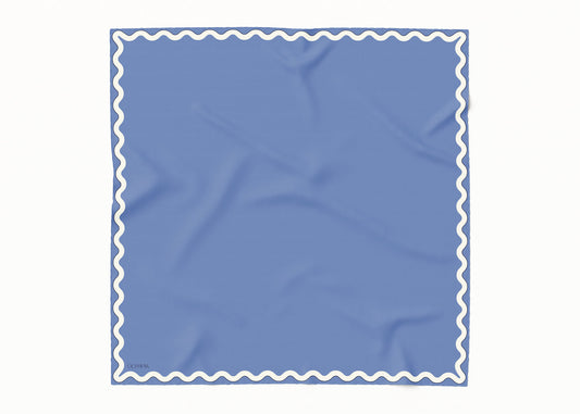 Sophie Granada Sky Scarf - 89x89cm Silk Twill - Imperfect