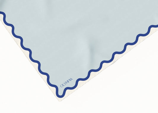 Etta Sea Breeze Scarf - 89x89cm Silk Twill