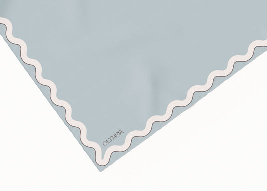 Sophie Pastel Sky Scarf - 89x89cm Silk Twill