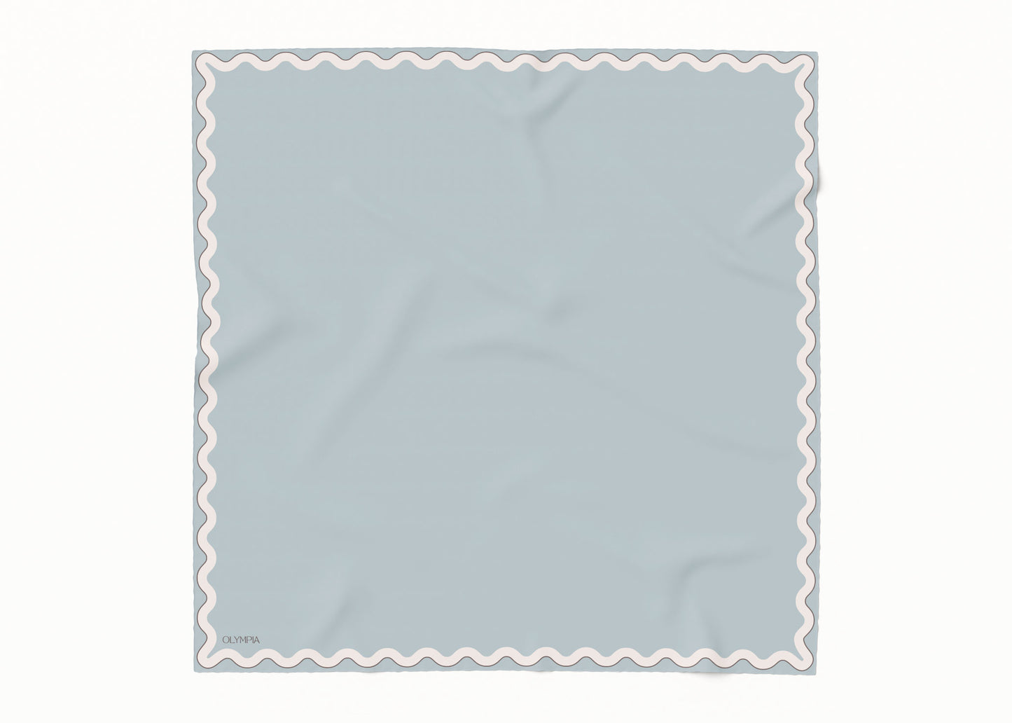 Sophie Pastel Sky Silk Scarf - 89x89cm