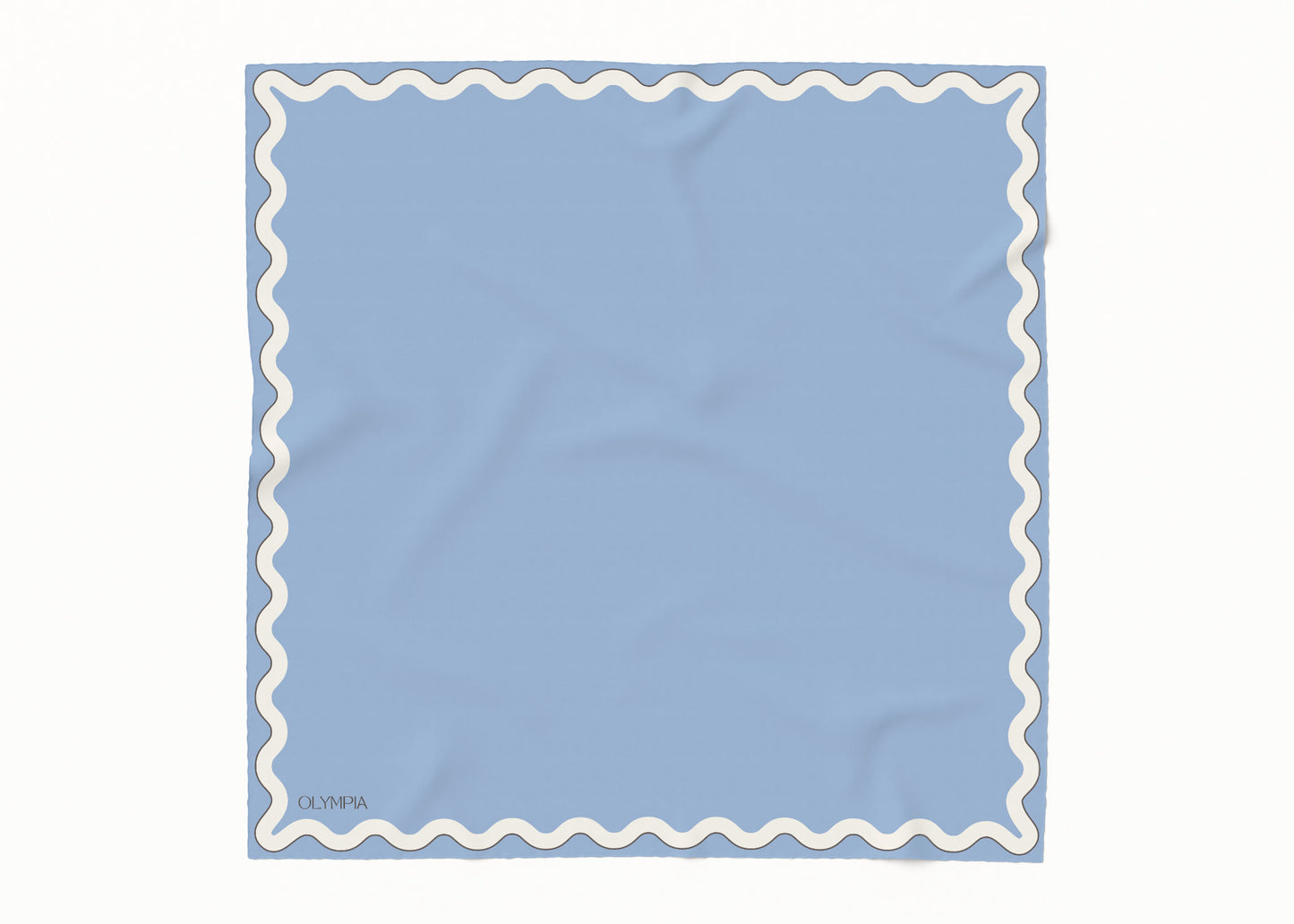 Sophie Bluebell Silk Cotton Scarf - 54x54cm