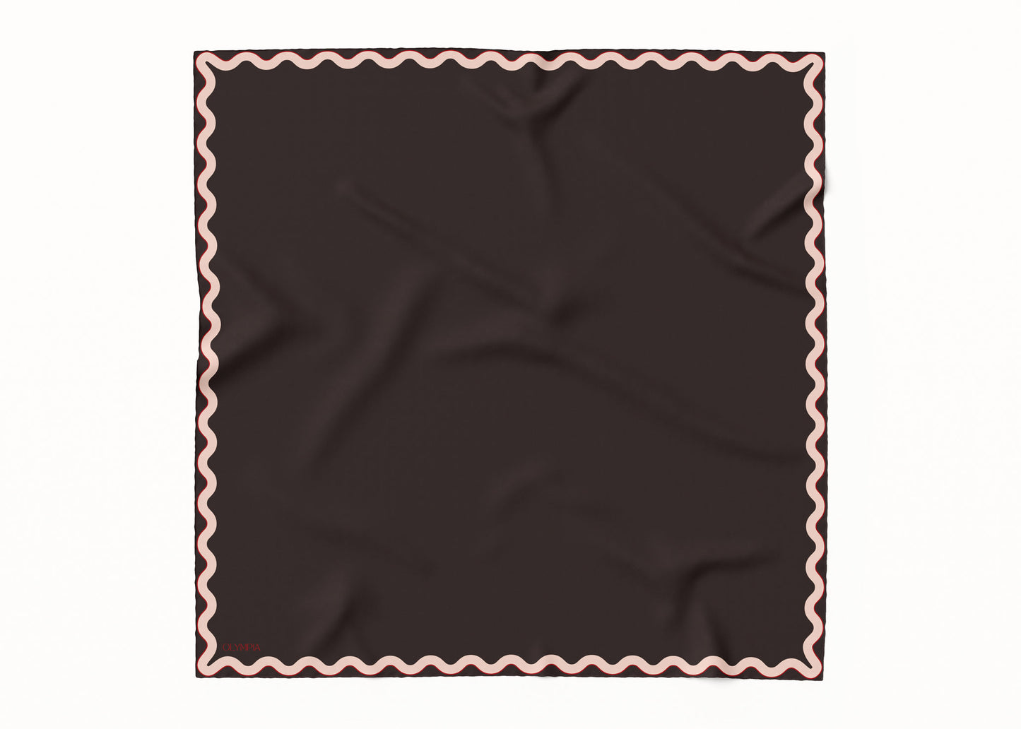 Sophie Cherry Ripe Silk Scarf - 89x89cm