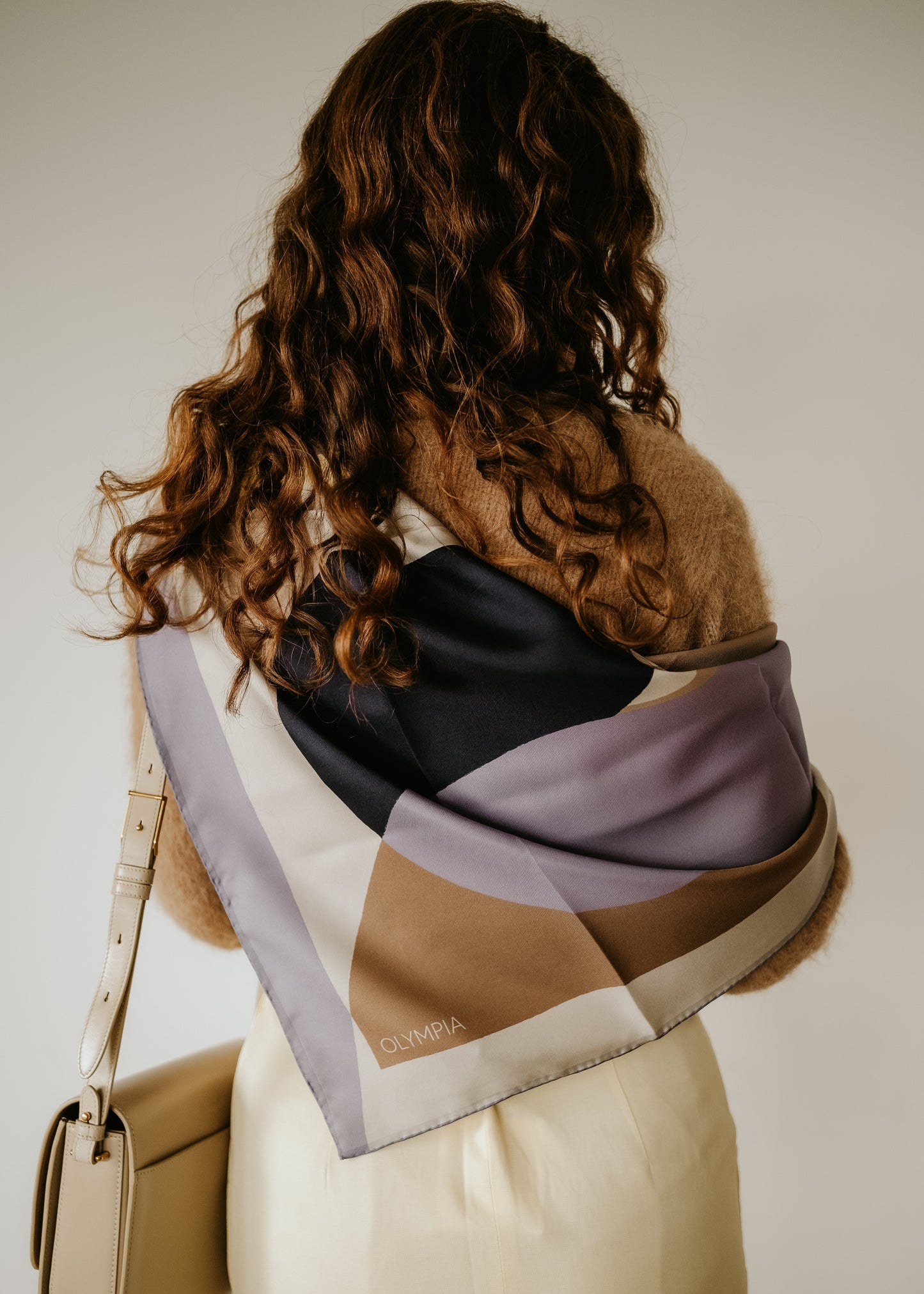 Melba Limoncello Spritz Scarf - 89x89cm Silk Twill - Limited Edition (NZ)