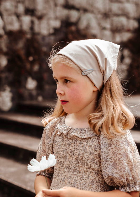Emilia Soft Linen Scarf - 54x54cm Silk Cotton