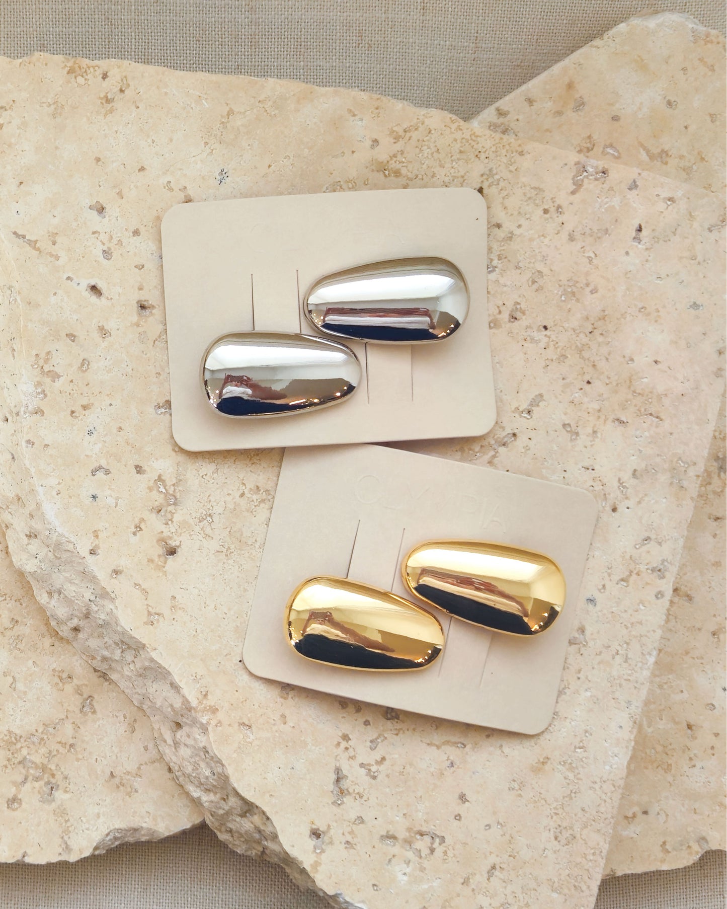 Eos Hair Clips - Gold