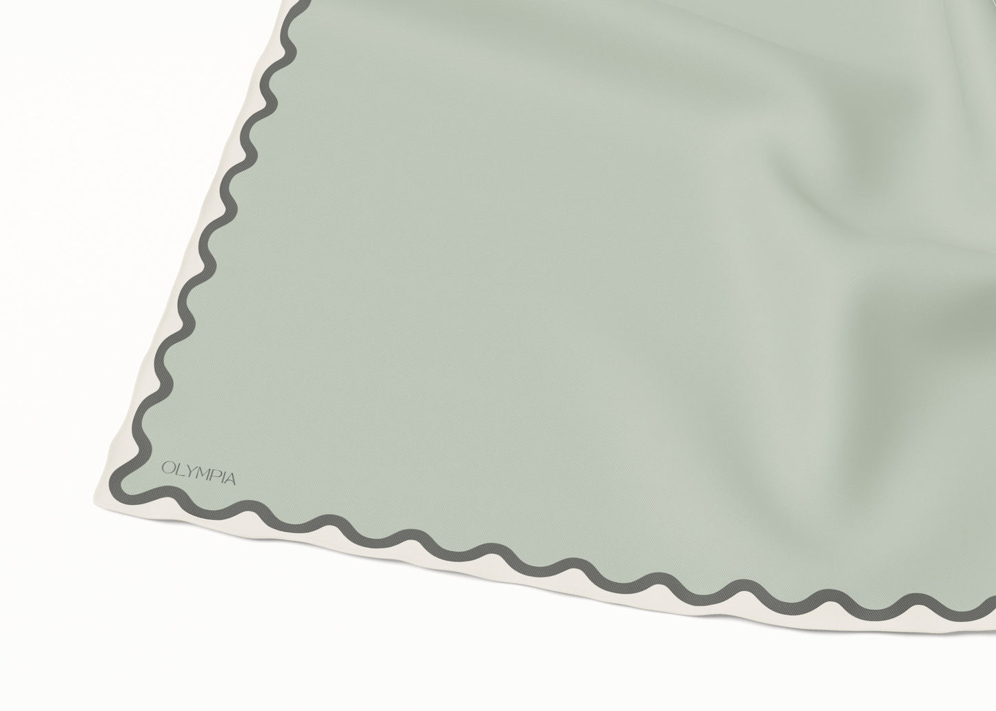 Etta Neptune Silk Scarf - 89x89cm