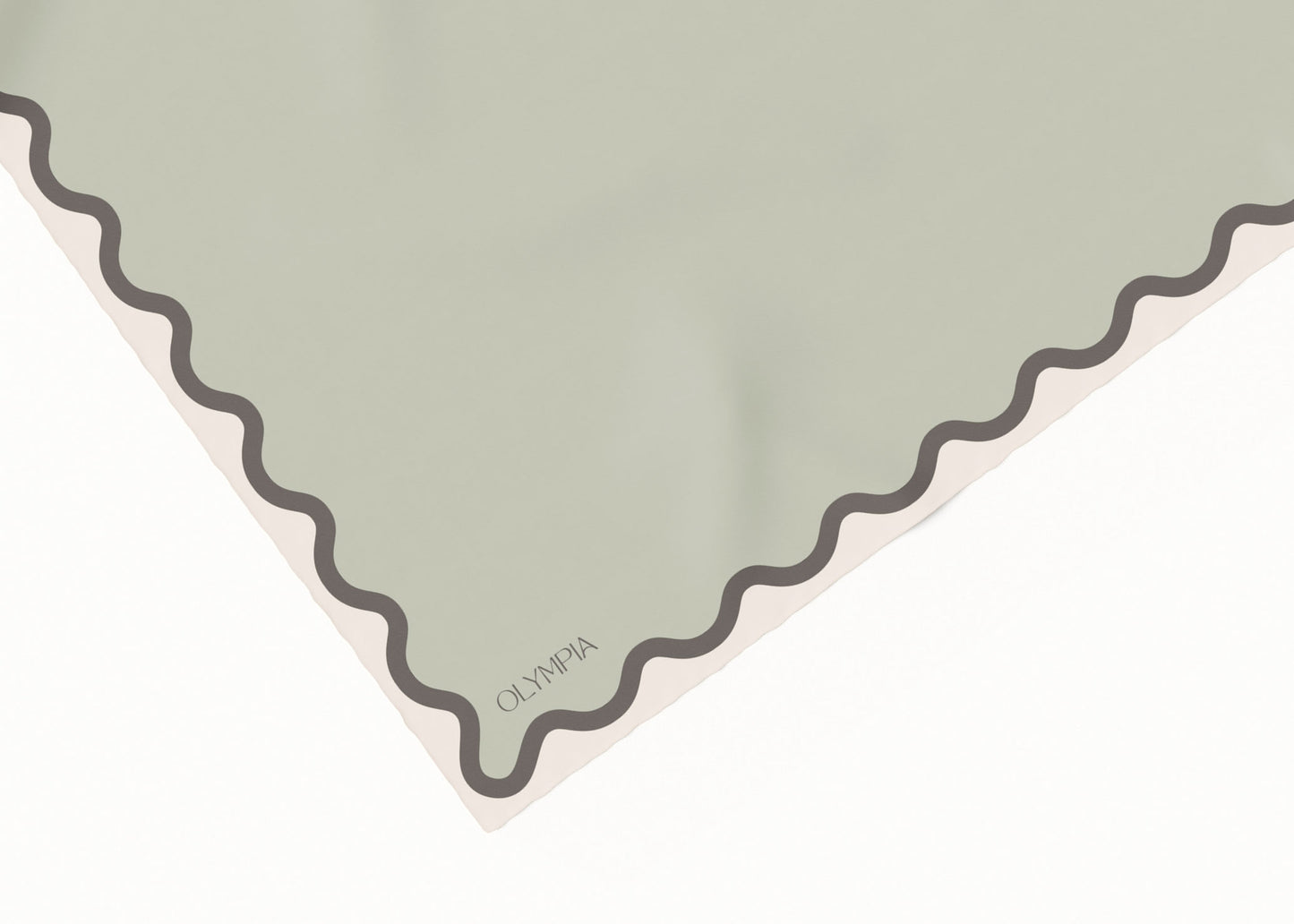 Etta Sagebrush Scarf - 89x89cm Silk Twill