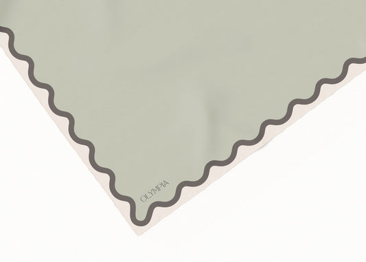 Etta Sagebrush Scarf - 89x89cm Silk Twill
