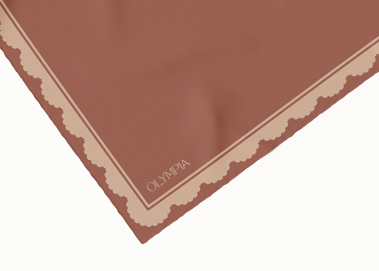 Florence Soft Clove Scarf - 54x54cm Silk Cotton