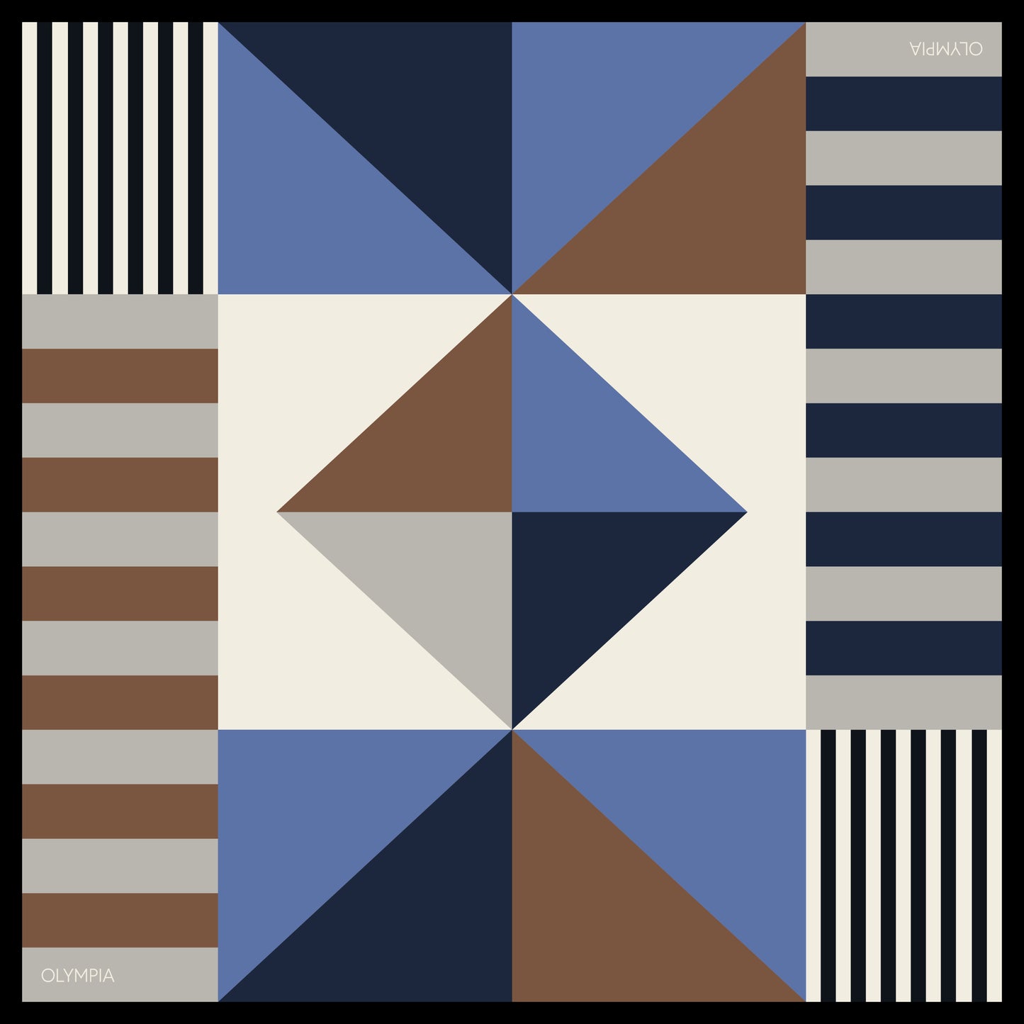 Sutton Yacht Cruise Scarf - 89x89cm Silk Twill