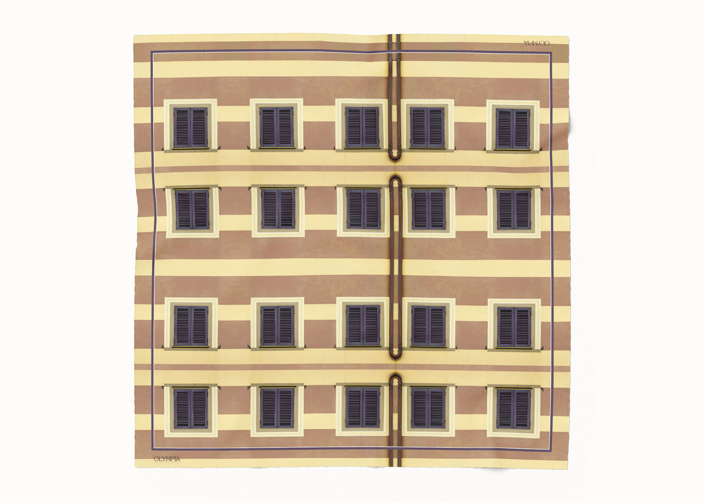 Gia Sunlit Senda Scarf - 89x89cm Silk Twill
