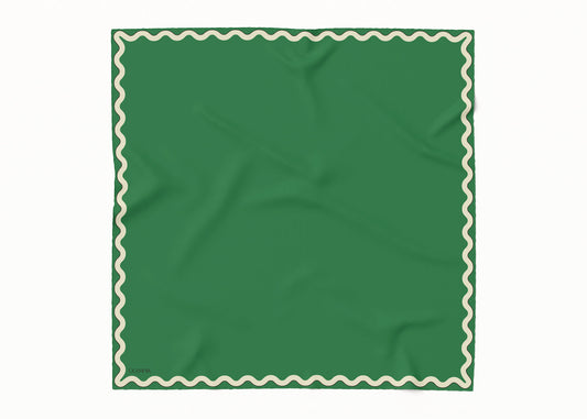 Sophie Juniper Scarf - 89x89cm Silk Twill - Imperfect