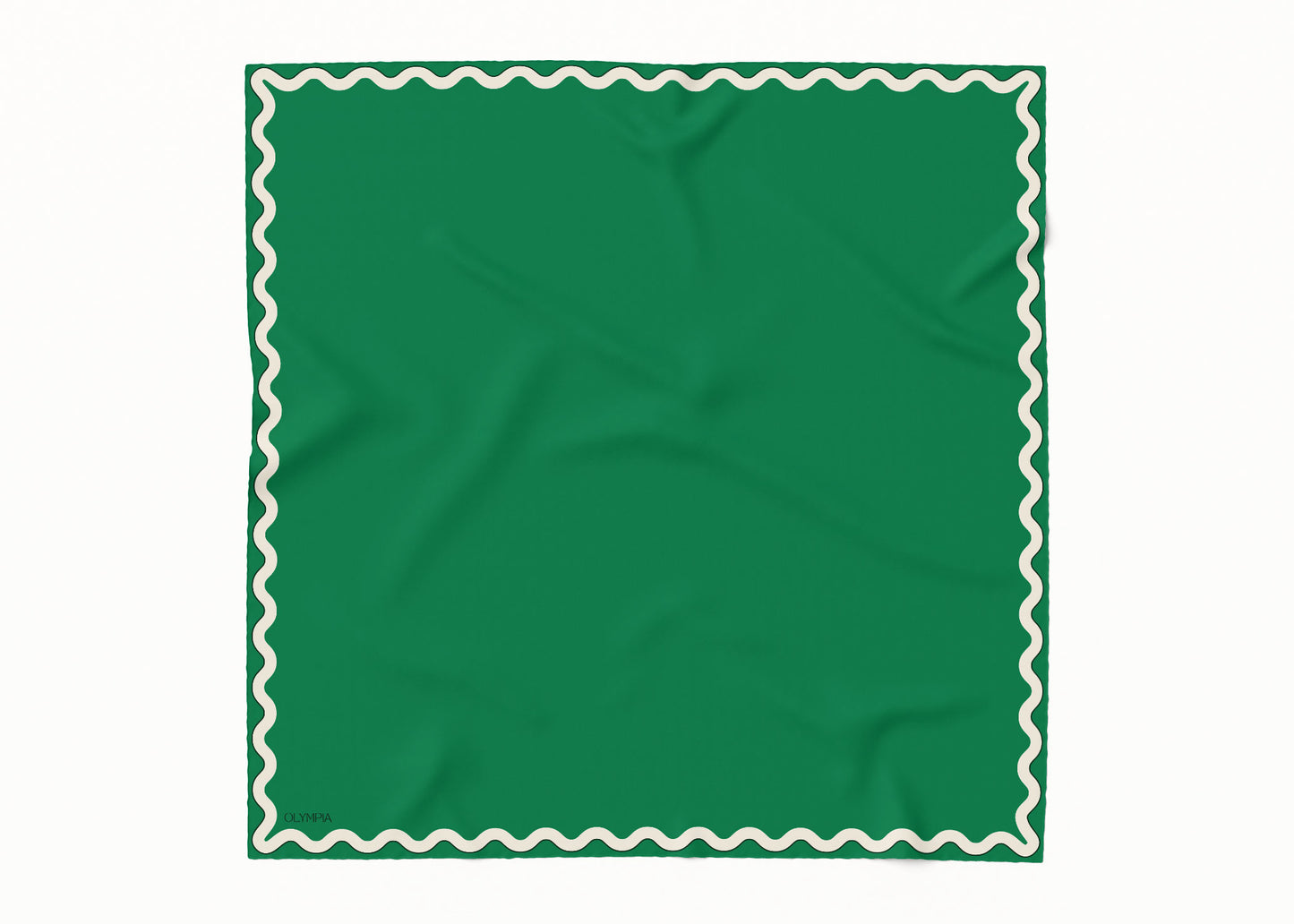 Sophie Bright Emerald Scarf - 89x89cm Silk Twill