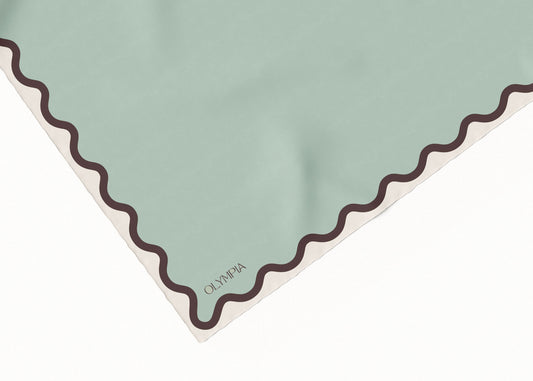 Etta Gumdrop Scarf - 89x89cm Silk Twill - Minor print defect