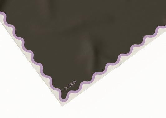 Etta Rosin/Violet Scarf - 89x89cm Silk Twill