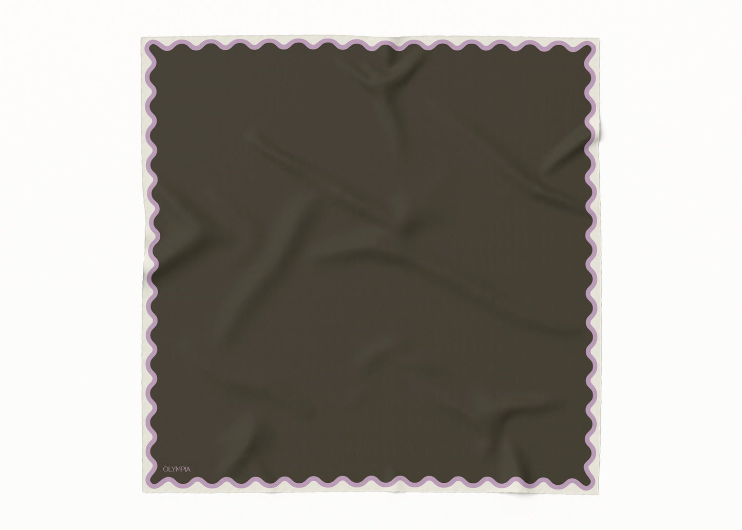 Etta Rosin/Violet Scarf - 89x89cm Silk Twill