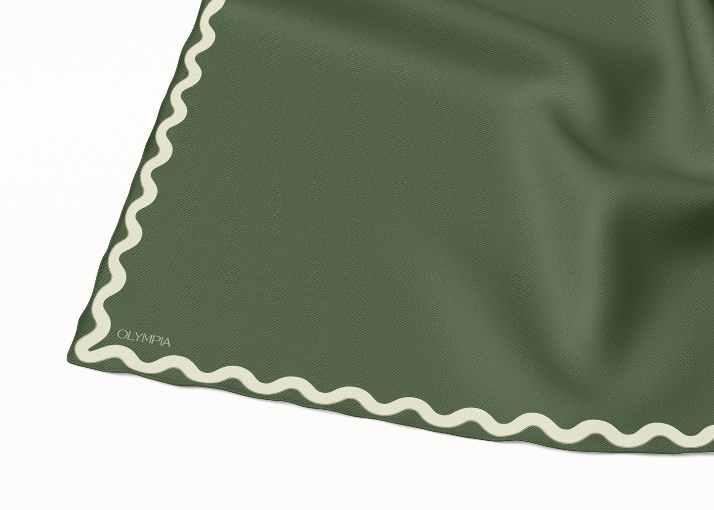 Sophie Cypress Grove Scarf - 89x89cm Silk Twill - Imperfect
