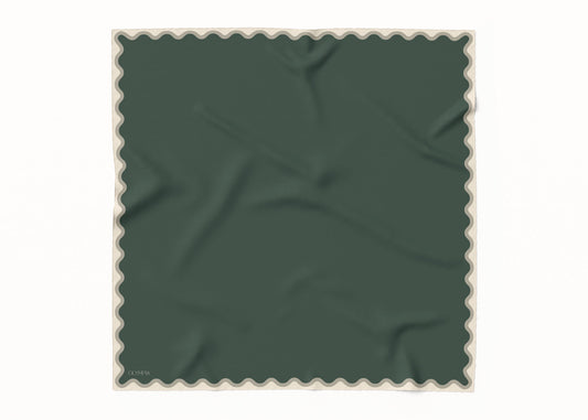 Etta Marrakech Pool Silk Scarf - 89x89cm