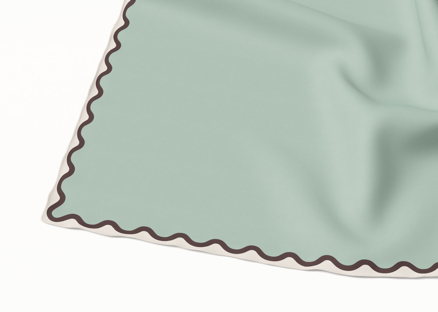 Etta Gumdrop Scarf - 89x89cm Silk Twill - Minor print defect