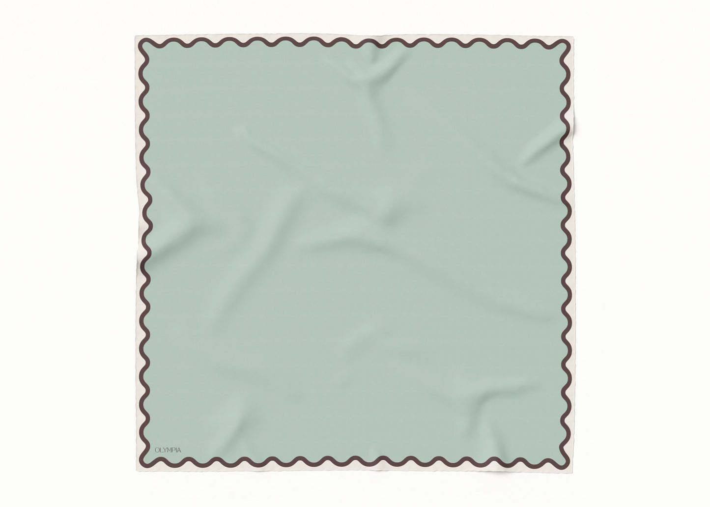 Etta Gumdrop Scarf - 89x89cm Silk Twill - Minor print defect