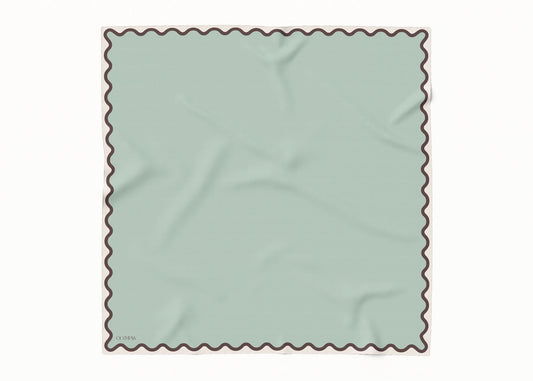 Etta Gumdrop Scarf - 89x89cm Silk Twill - Minor print defect