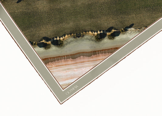 Olivine Limited Edition Scarf - 89x89cm Silk Twill | A/W 2024 Collection (NZ)