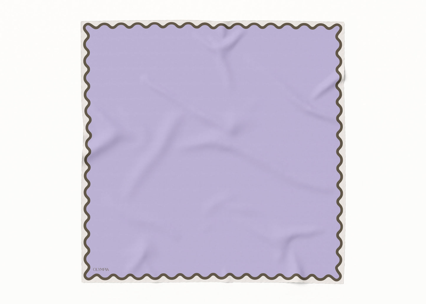 Etta Lavender/Lichen Scarf - 89x89cm Silk Twill